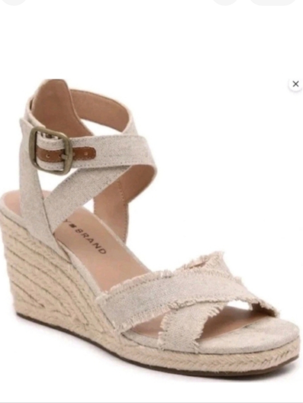 LUCKY BRAND Wedge Espadrille Sandals Shoes